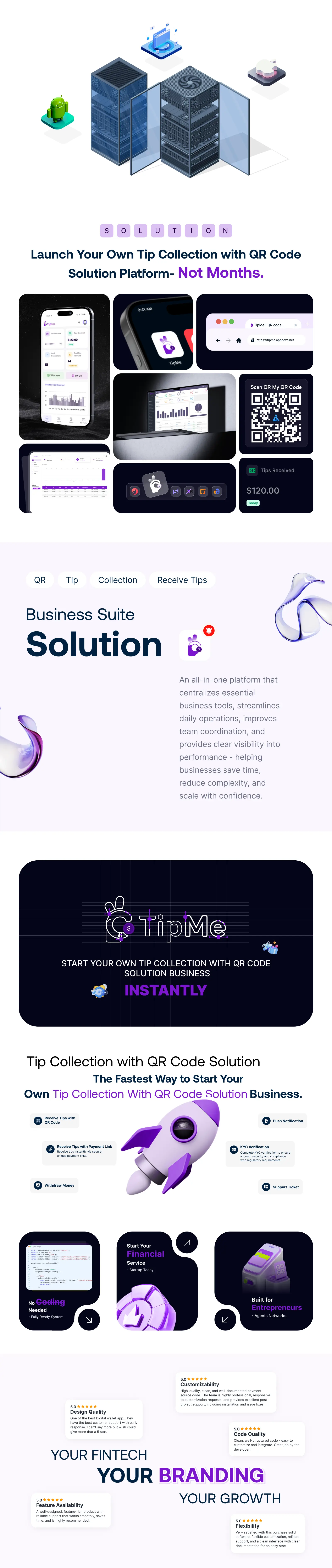 TipMe | QR Code Tipping Platform