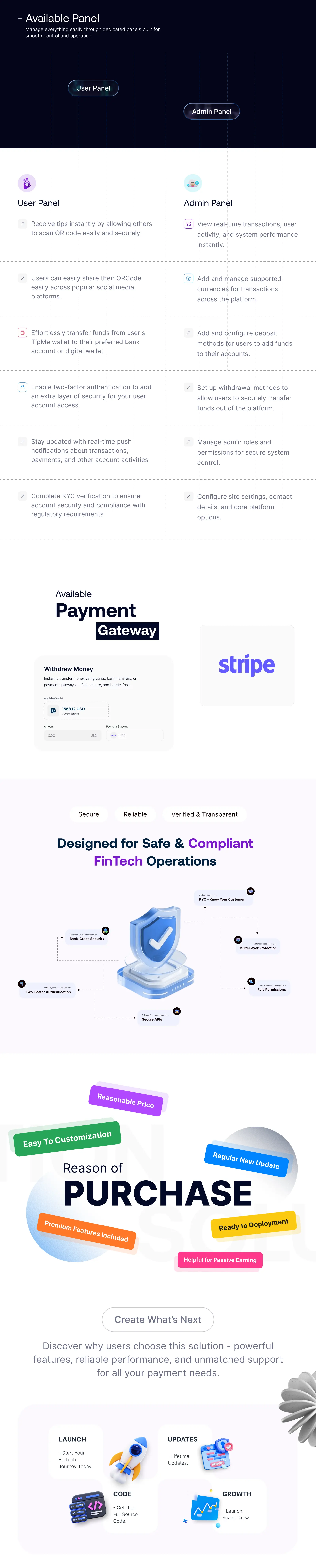 TipMe | QR Code Tipping Platform