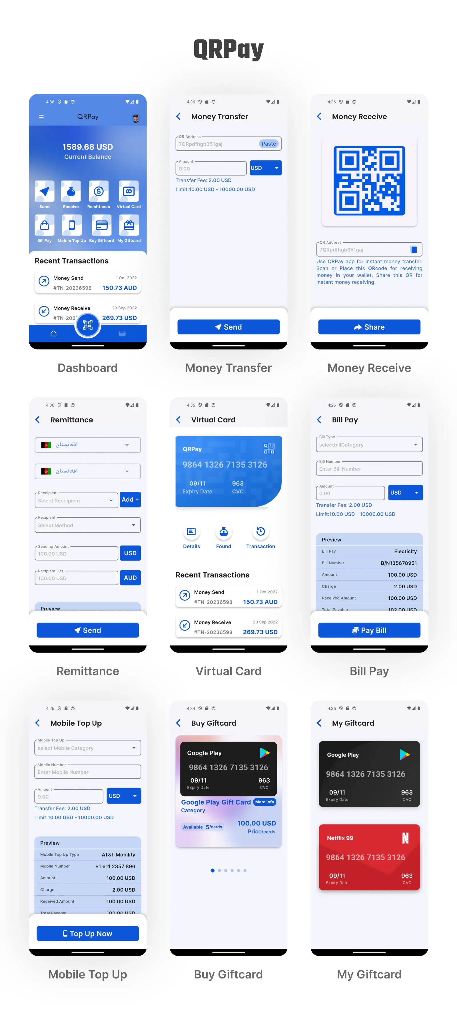 FinKit - FinTech Flutter App UI Bundle