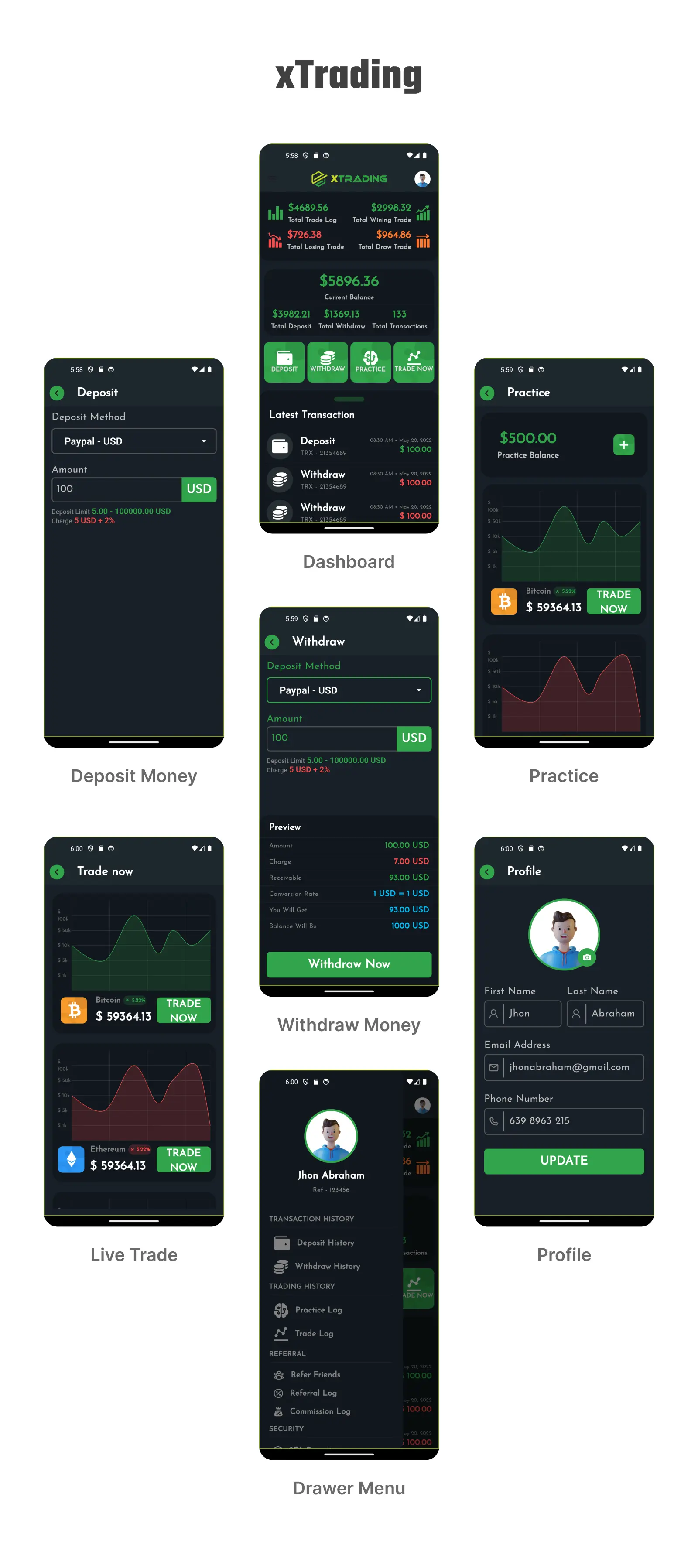 FinKit - FinTech Flutter App UI Bundle