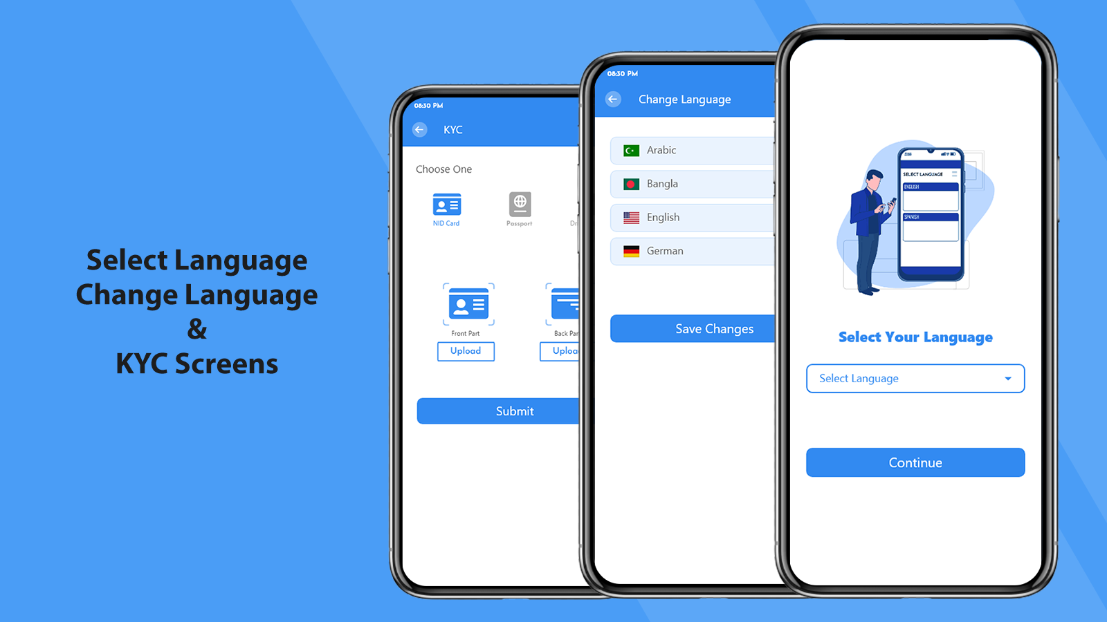 iBanking - Online Mobile Banking Platform Flutter App